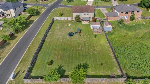 100 N Prairie Ln, Georgetown, TX 78633 - aerial view of property and surrounding area with nearby suburban area