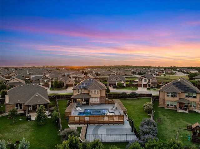 1312 Backcountry Dr, Leander, TX 78641 - aerial view of residential area