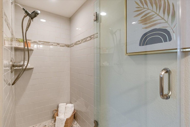 4117 Ridgeline Dr, Austin, TX 78731 - bathroom with a shower stall