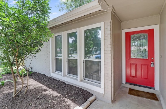 2603 Carlow Dr, Austin, TX 78745 - property entrance with brick siding