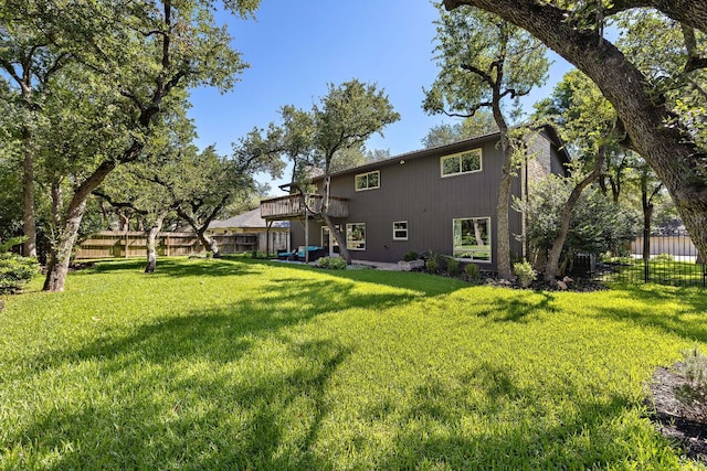 11008 Arch Ter, Austin, TX 78750 - rear view of property featuring a wooden deck