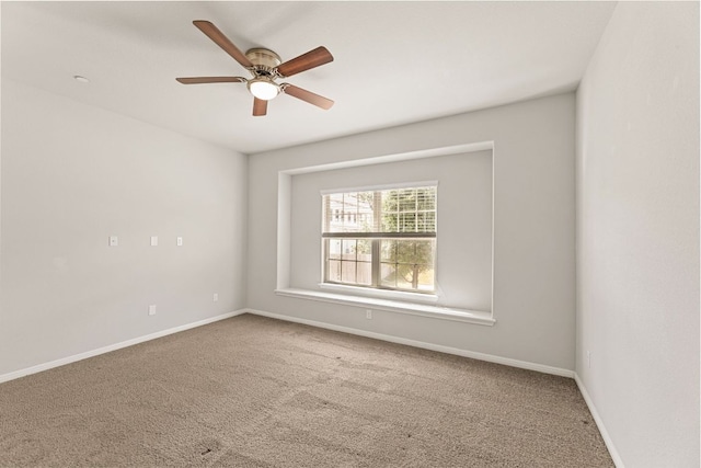 1701 S Bell Blvd Unit 101, Cedar Park, TX 78613 - carpeted spare room featuring ceiling fan and baseboards