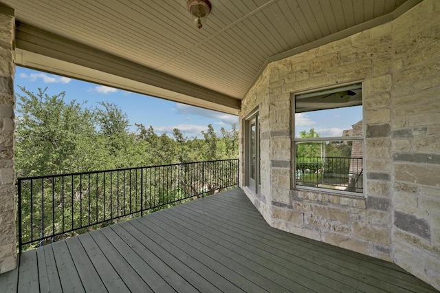 12004 Mira Mesa Dr, Austin, TX 78732 - view of wooden terrace