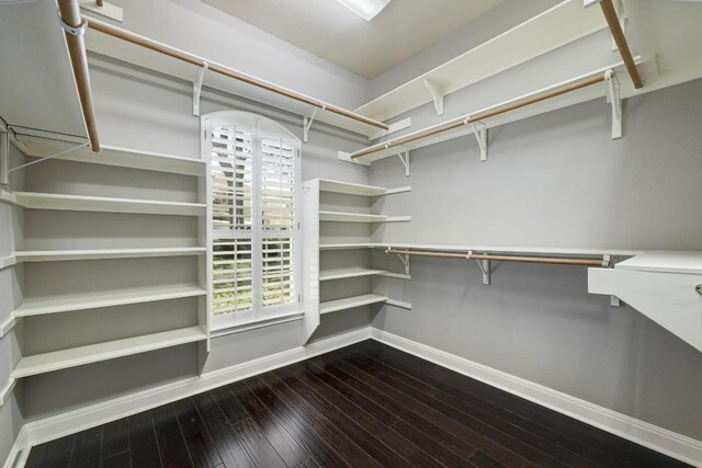 12004 Mira Mesa Dr, Austin, TX 78732 - spacious closet featuring wood-type flooring