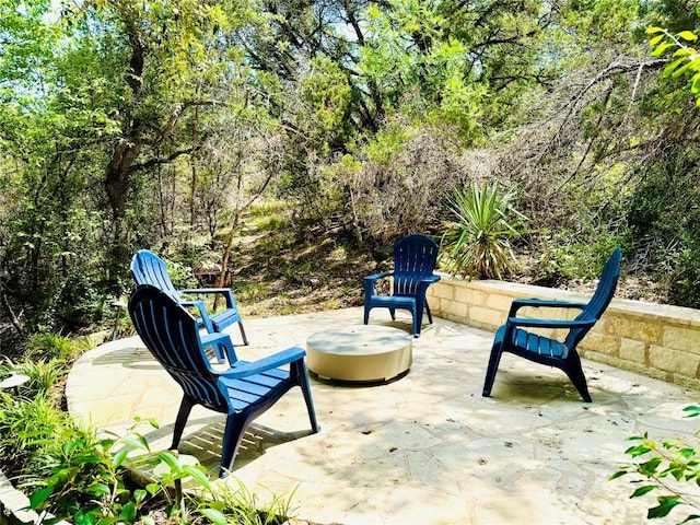 12004 Mira Mesa Dr, Austin, TX 78732 - view of patio / terrace