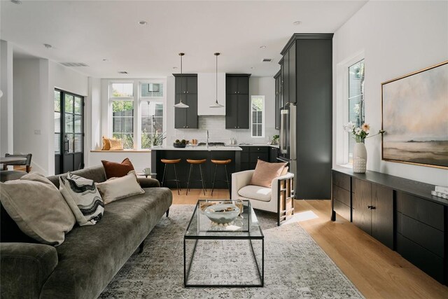 113 Nelray Blvd Unit 2, Austin, TX 78751 - living area featuring light wood-style flooring