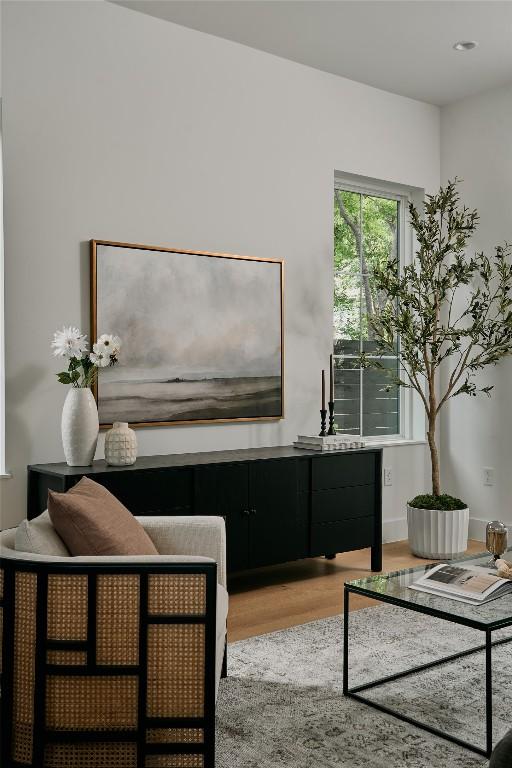 113 Nelray Blvd Unit 2, Austin, TX 78751 - living area with light wood finished floors
