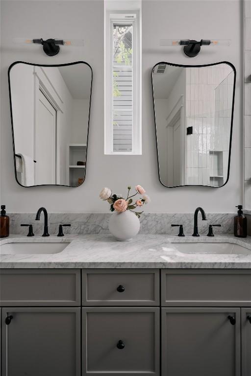 113 Nelray Blvd Unit 2, Austin, TX 78751 - bathroom with double vanity