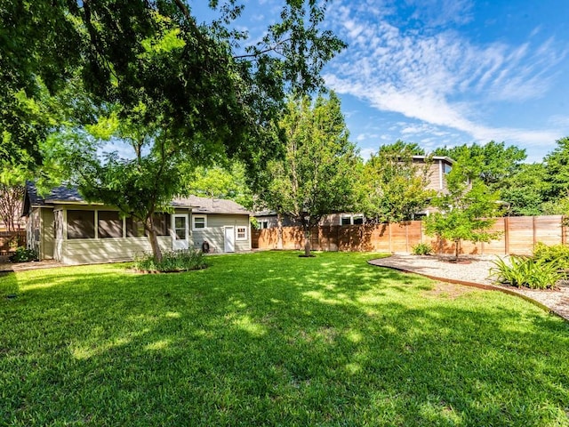 1316 Arcadia Ave, Austin, TX 78757 - view of yard featuring a sunroom