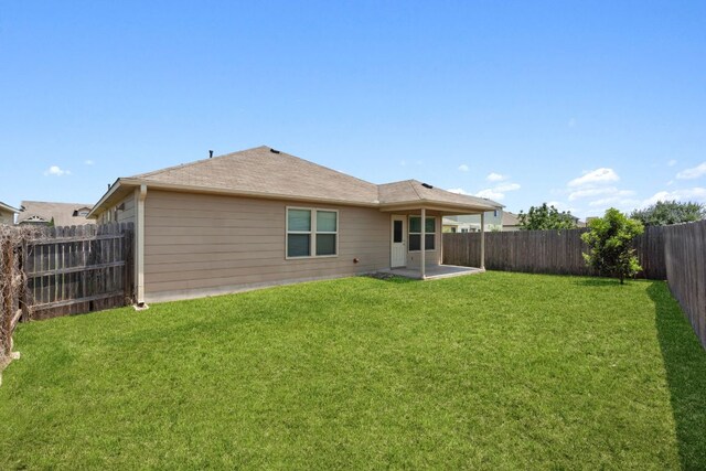 4608 Cleto St, Austin, TX 78725 - rear view of house with a patio
