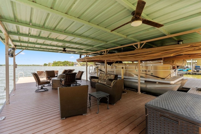 507 Sandy Mountain Dr, Sunrise Beach, TX 78643 - dock with a water view and boat lift