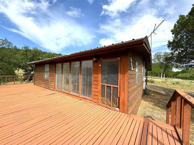 315 Skyline Dr, Sunrise Beach, TX 78643 - view of wooden terrace