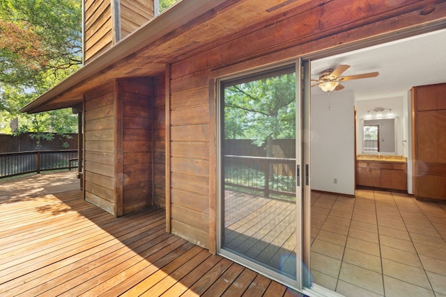 2309 Westoak Dr, Austin, TX 78704 - view of wooden deck