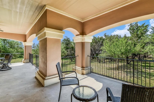 9501 Derecho Bnd, Austin, TX 78737 - view of patio