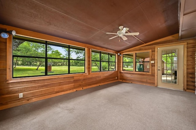 300 W Sequoia Spur, Georgetown, TX 78628 - unfurnished sunroom featuring vaulted ceiling