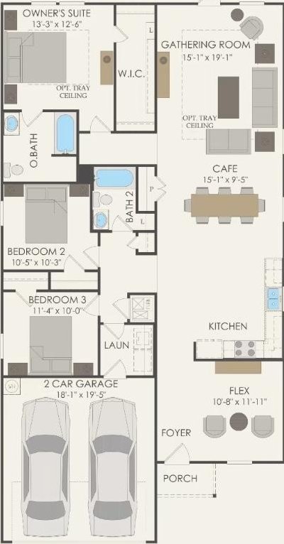 814 Cherrystone Loop, Buda, TX 78610 - home floor plan