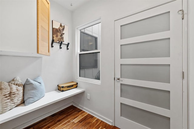 2001 Whitebead Trl, Austin, TX 78734 - mudroom with dark wood-style floors