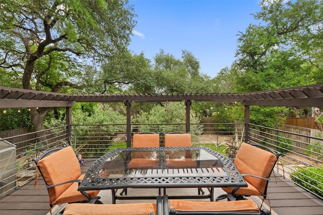 2001 Whitebead Trl, Austin, TX 78734 - deck with outdoor dining area