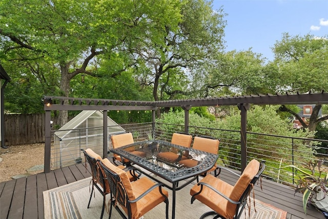 2001 Whitebead Trl, Austin, TX 78734 - deck with outdoor dining area