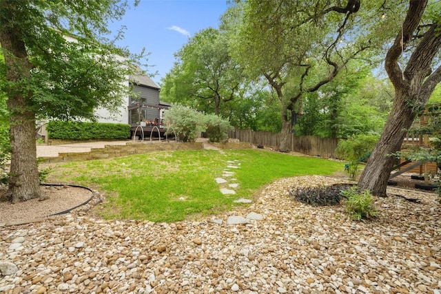 2001 Whitebead Trl, Austin, TX 78734 - view of yard