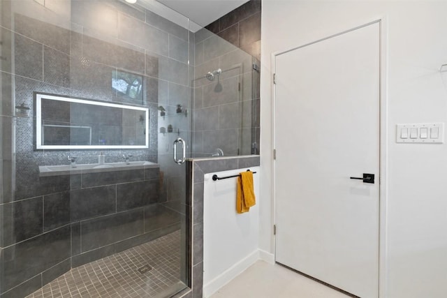 2001 Whitebead Trl, Austin, TX 78734 - bathroom featuring a shower stall