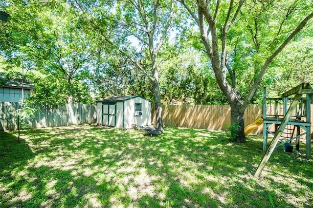 6009 Baton Rouge Dr, Austin, TX 78727 - view of yard with a playground