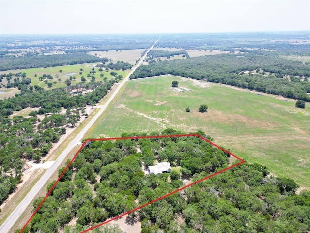 11525 Fm 86th Rd, Lockhart, TX 78644 - view of rural area with property parcel outlined
