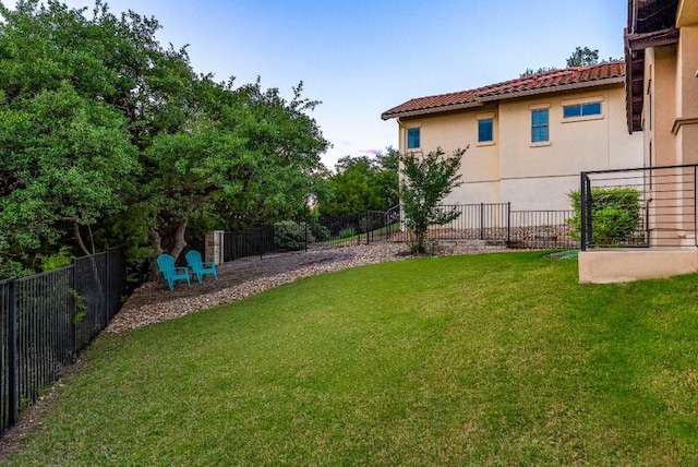 5502 Patagonia Pass, Austin, TX 78738 - view of yard