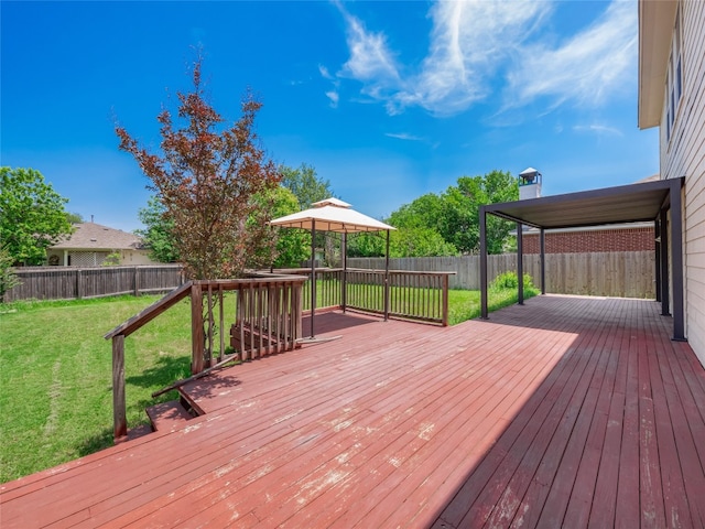 1010 Barclay Dr, Leander, TX 78641 - view of wooden terrace