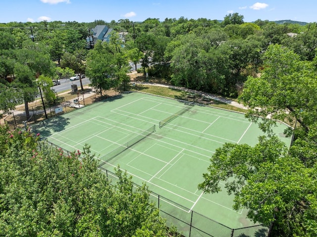 2004 Bremen St, Austin, TX 78703 - view of tennis court