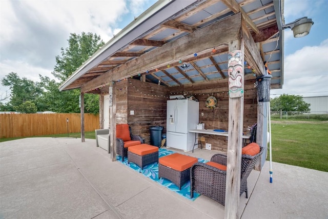 211 Spring Garden Dr, Hutto, TX 78634 - view of patio