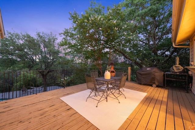 3101 Fleece Flower Cv, Austin, TX 78735 - deck featuring outdoor dining space