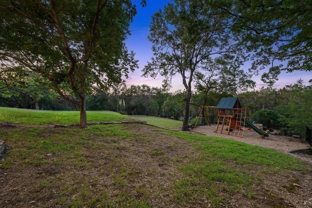 3101 Fleece Flower Cv, Austin, TX 78735 - view of yard with a playground