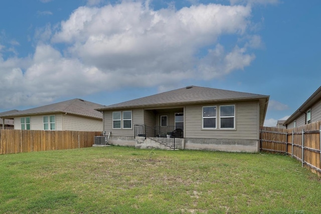 15000 Upland Willow Rd, Austin, TX 78724 - rear view of property featuring cooling unit