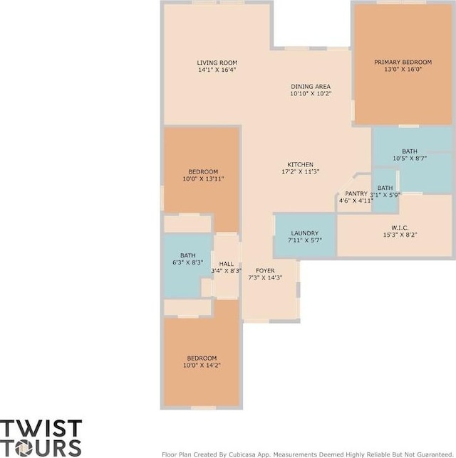15000 Upland Willow Rd, Austin, TX 78724 - floor plan / room layout