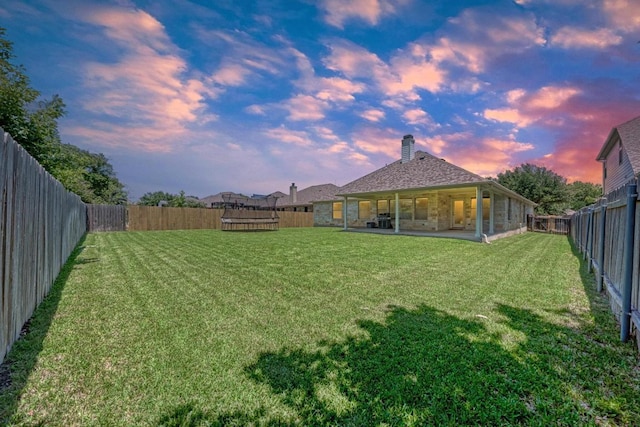 1803 Valle Verde Dr, Cedar Park, TX 78641 - view of yard with a patio