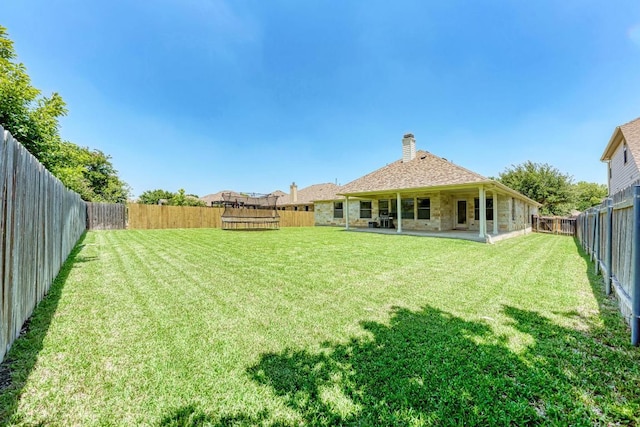 1803 Valle Verde Dr, Cedar Park, TX 78641 - view of yard with a patio area