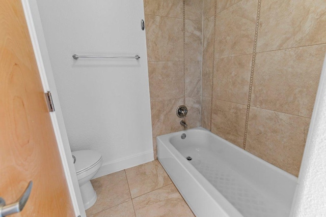 1101 Grove Blvd Unit 803, Austin, TX 78741 - full bath with toilet,  shower combination, and tile patterned flooring