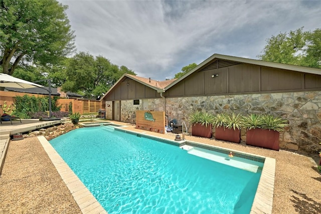 2406 Shiloh Dr, Austin, TX 78745 - view of pool