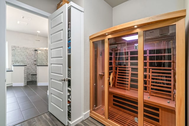 1280 Lucca Dr, Dripping Springs, TX 78620 - sauna with tile patterned flooring