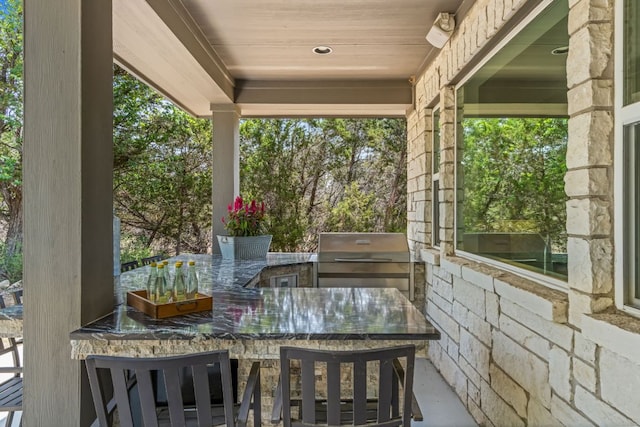 1280 Lucca Dr, Dripping Springs, TX 78620 - view of patio / terrace featuring outdoor dining area and exterior kitchen