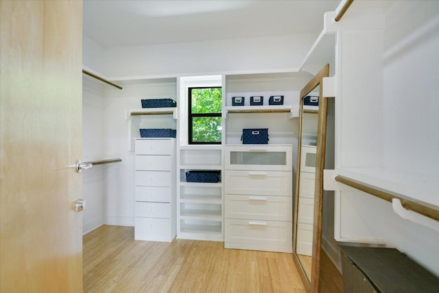 1904 E 9th St, Austin, TX 78702 - walk in closet with light wood finished floors
