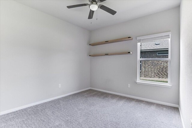 4333 Buffalo Ford Rd, Georgetown, TX 78628 - unfurnished room featuring carpet floors and ceiling fan