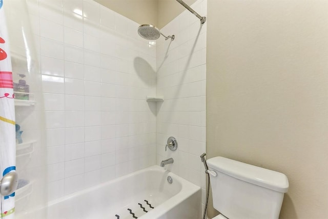 2415 Berkshire Way, Cedar Park, TX 78613 - full bathroom featuring shower / tub combo and toilet