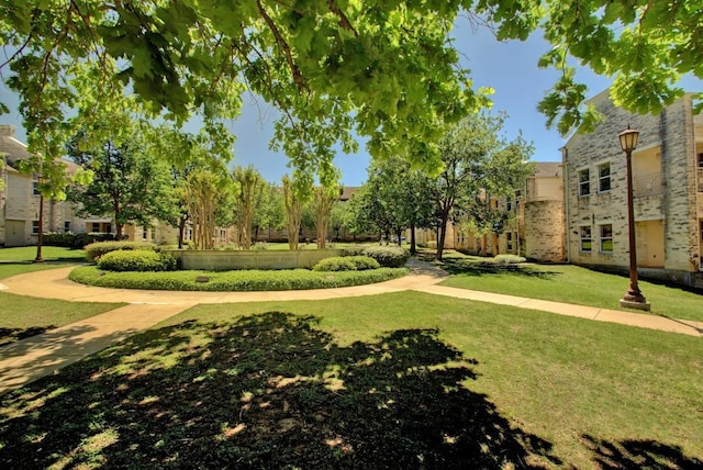1502 S Elm St, Georgetown, TX 78626 - view of property's community with a yard