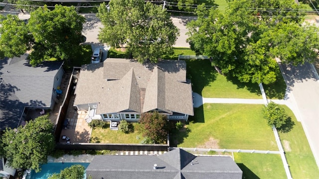 1502 S Elm St, Georgetown, TX 78626 - view from above of property