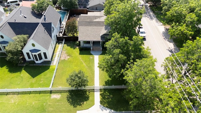 1502 S Elm St, Georgetown, TX 78626 - aerial view of residential area