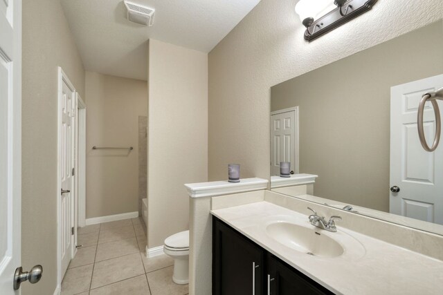 2937 Castellan Ln, Round Rock, TX 78665 - bathroom featuring vanity and tile patterned flooring