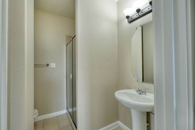 2937 Castellan Ln, Round Rock, TX 78665 - full bath with a shower stall and tile patterned floors