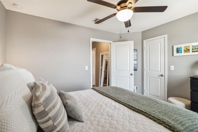 10901 Rome Ave, Austin, TX 78747 - bedroom with ceiling fan